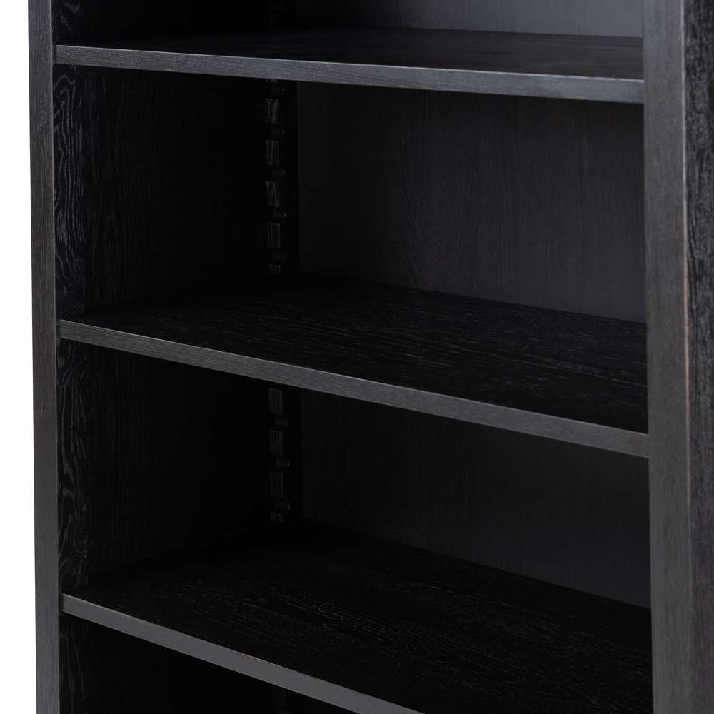 Four Hands - Haiden - Admont Bookcase-Worn Black Veneer - 241206-001 veiw 4