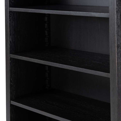 Four Hands - Haiden - Admont Bookcase-Worn Black Veneer - 241206-001 veiw 4