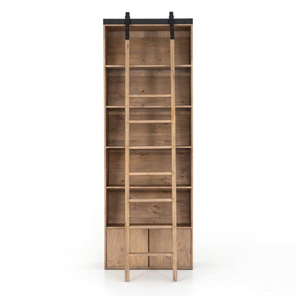 Four Hands - Haiden - Bane Bookshelf - Smoked Pine - 223550-001 veiw 2
