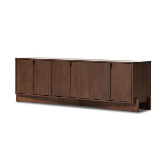 Four Hands - Haiden - Castillo Media Console-Chestnut Parawood - 228465-003 veiw 1