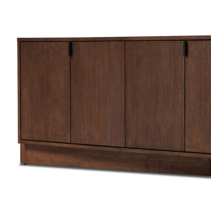 Four Hands - Haiden - Castillo Media Console-Chestnut Parawood - 228465-003 veiw 3