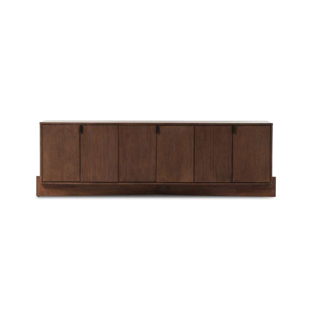 Four Hands - Haiden - Castillo Media Console-Chestnut Parawood - 228465-003 veiw 4