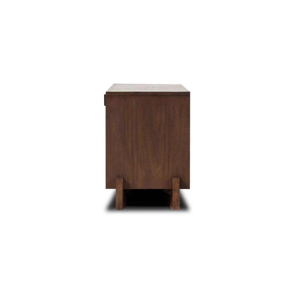 Four Hands - Haiden - Castillo Media Console-Chestnut Parawood - 228465-003 veiw 6