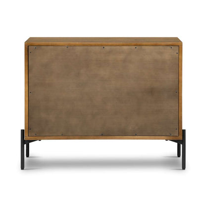 Four Hands - Haiden - Eaton Large Nightstand-Amber Oak Resin - 234770-002 veiw 2