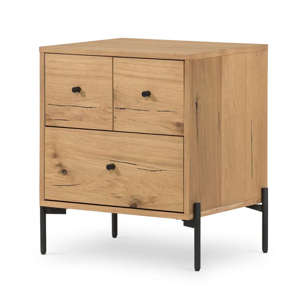 Four Hands - Haiden - Eaton Nightstand-Light Oak Resin - 109286-003 veiw 1
