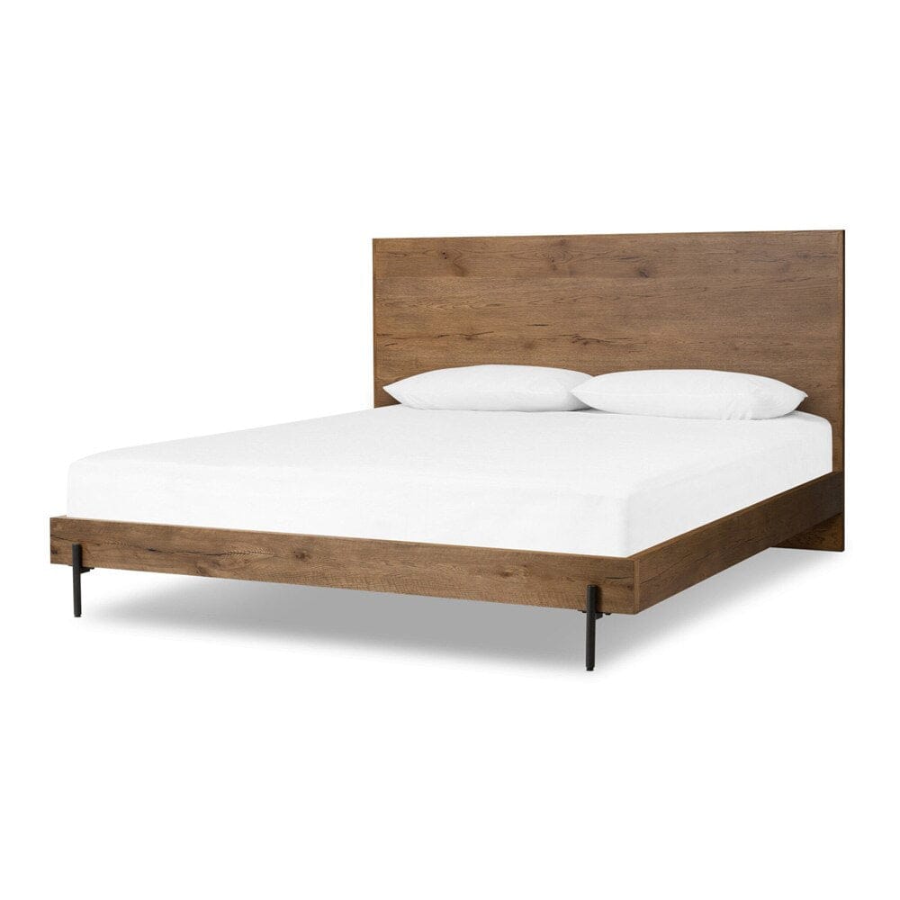 Four Hands - Haiden - Eaton Queen Bed - Amber Oak Resin - 109285-007 veiw 1