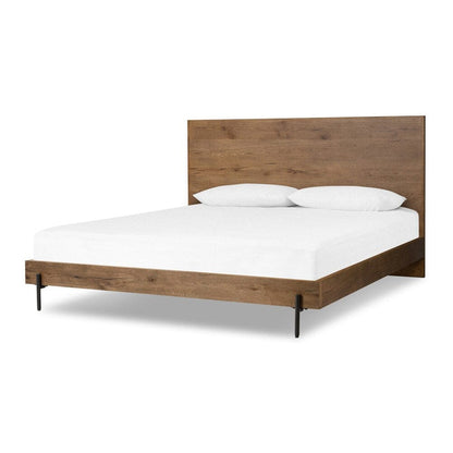 Four Hands - Haiden - Eaton Queen Bed - Amber Oak Resin - 109285-007 veiw 1