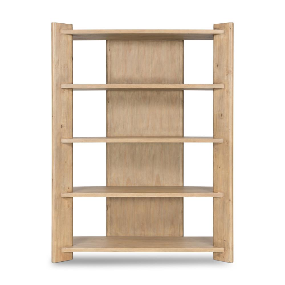 Four Hands - Haiden - Edmund Bookcase - Smoked Pine - 229672-001 veiw 2