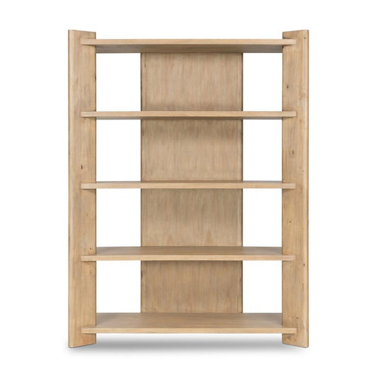 Four Hands - Haiden - Edmund Bookcase - Smoked Pine - 229672-001 veiw 2