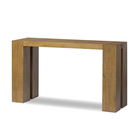 Four Hands - Haiden - Emeli Console Table - Tawny Rubberwood Veneer - 247532-001_CLOSEOUT view 1