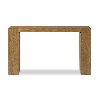 Four Hands - Haiden - Emeli Console Table - Tawny Rubberwood Veneer - 247532-001_CLOSEOUT view 2