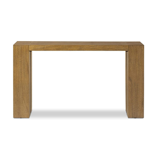 Four Hands - Haiden - Emeli Console Table - Tawny Rubberwood Veneer - 247532-001_CLOSEOUT view 2