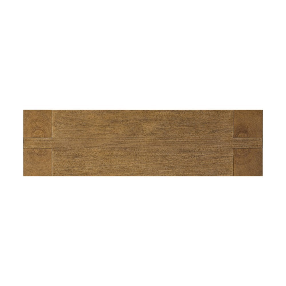 Four Hands - Haiden - Emeli Console Table - Tawny Rubberwood Veneer - 247532-001_CLOSEOUT view 4