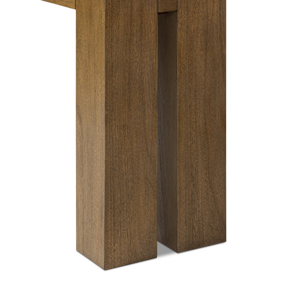 Four Hands - Haiden - Emeli Console Table - Tawny Rubberwood Veneer - 247532-001_CLOSEOUT view 5