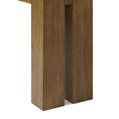 Four Hands - Haiden - Emeli Console Table - Tawny Rubberwood Veneer - 247532-001_CLOSEOUT view 5