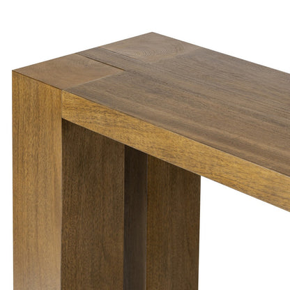 Four Hands - Haiden - Emeli Console Table - Tawny Rubberwood Veneer - 247532-001_CLOSEOUT view 6