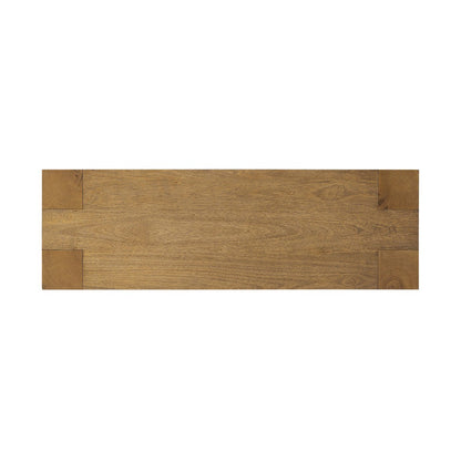 Four Hands - Haiden - Emeli Dining Bench - Tawny Rubberwood Veneer - 247823-001_CLOSEOUT view 4