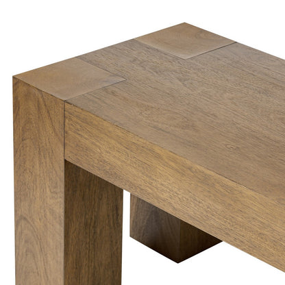 Four Hands - Haiden - Emeli Dining Bench - Tawny Rubberwood Veneer - 247823-001_CLOSEOUT view 6
