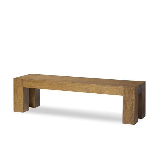Four Hands - Haiden - Emeli Dining Bench - Tawny Rubberwood Veneer - 247858-001_CLOSEOUT view 1