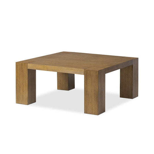 Four Hands - Haiden - Emeli Square Coffee Table - Tawny Rubberwood Veneer - 247531-001_CLOSEOUT view 1