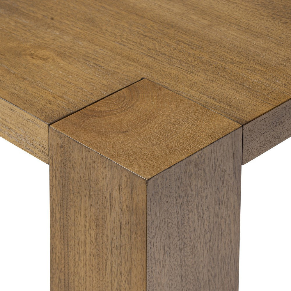 Four Hands - Haiden - Emeli Square Coffee Table - Tawny Rubberwood Veneer - 247531-001_CLOSEOUT view 6
