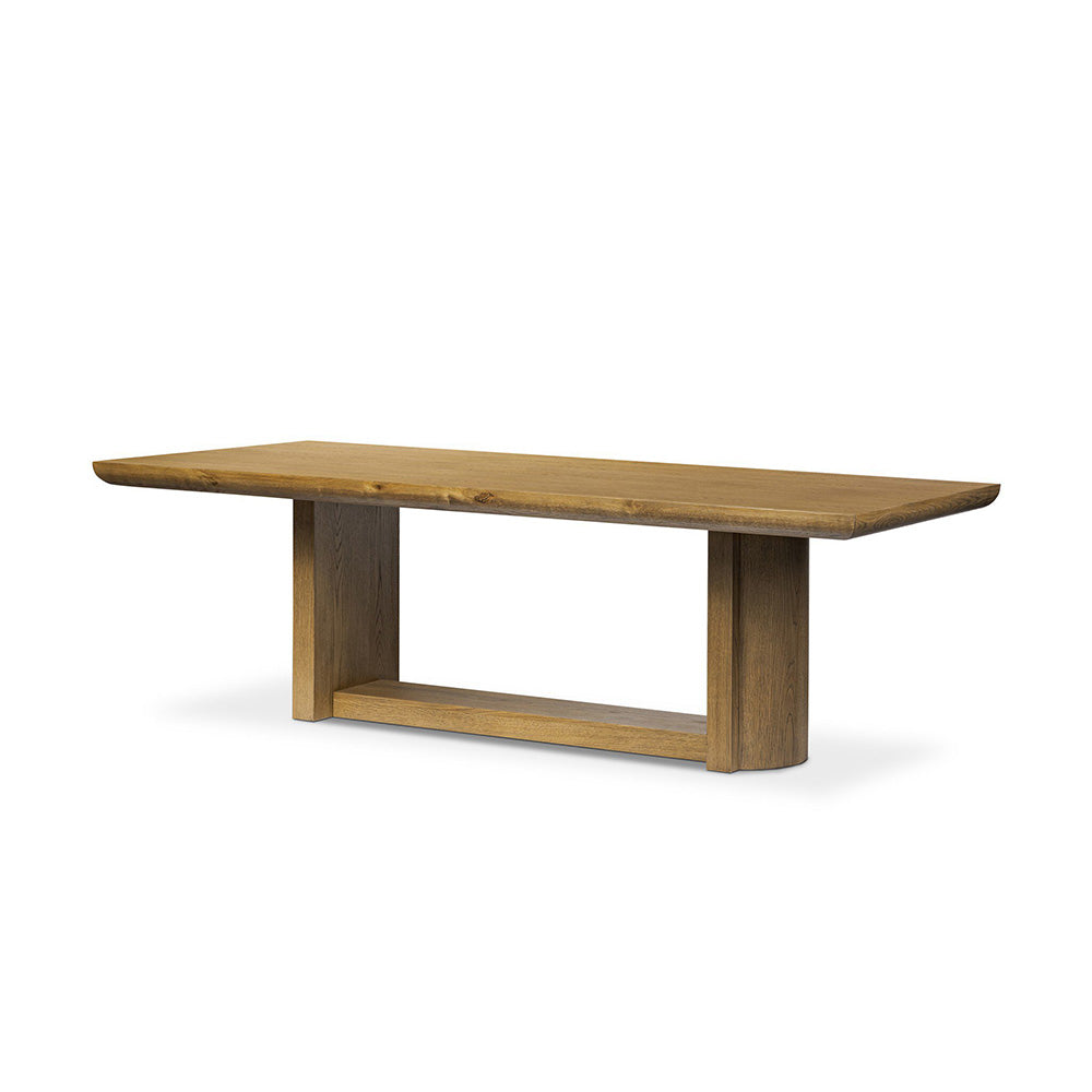 Four Hands - Haiden - Garrett Dining Table - Amber Oak Thin Veneer - 243143-001_CLOSEOUT view 1