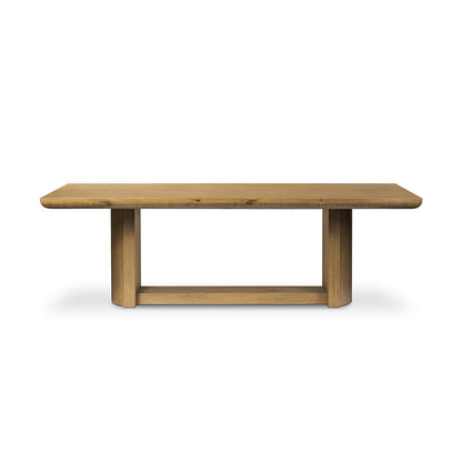 Four Hands - Haiden - Garrett Dining Table - Amber Oak Thin Veneer - 243143-001_CLOSEOUT view 2