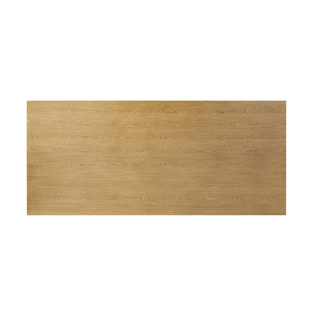 Four Hands - Haiden - Garrett Dining Table - Amber Oak Thin Veneer - 243143-001_CLOSEOUT view 4