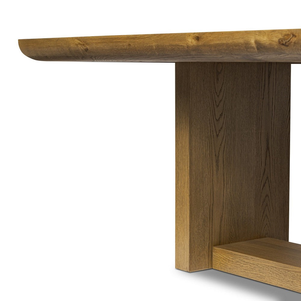 Four Hands - Haiden - Garrett Dining Table - Amber Oak Thin Veneer - 243143-001_CLOSEOUT view 7
