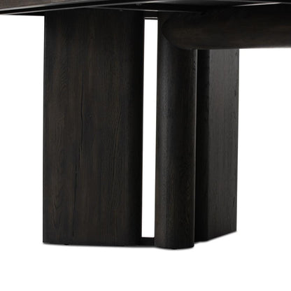 Four Hands - Haiden - Huxley Dining Table - Smoked Black Veneer - 240649-001 veiw 8