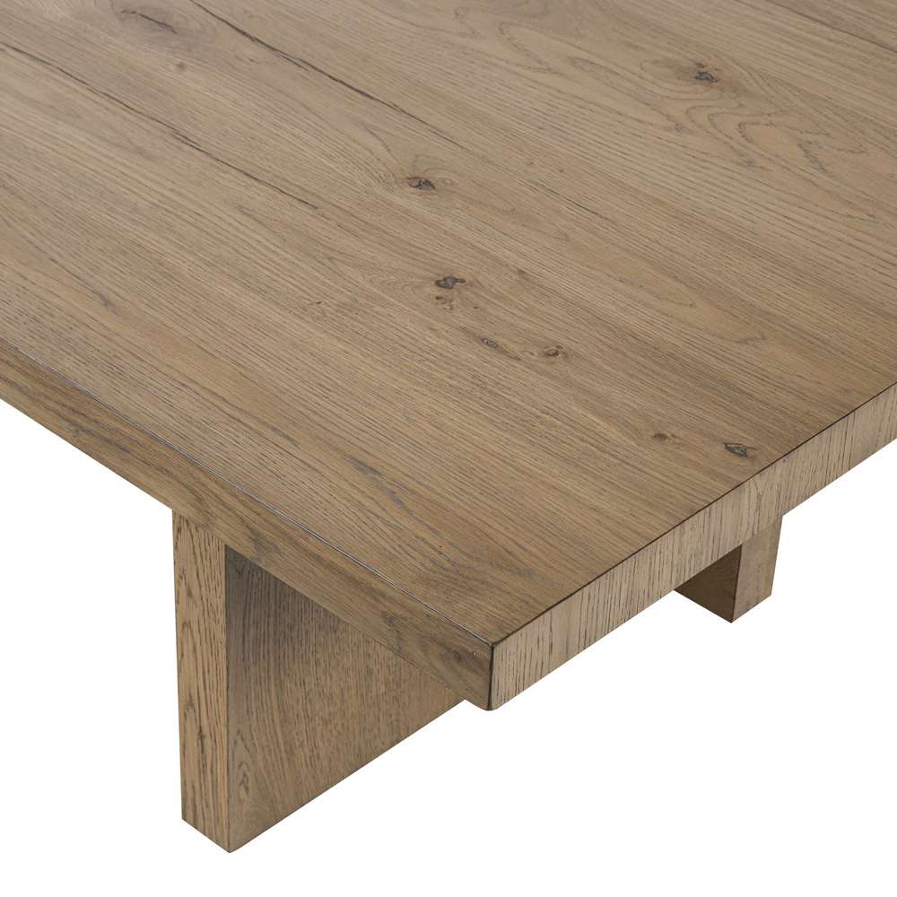 Four Hands - Haiden - Isaac Coffee Table - Rubbed Light Oak Veneer - 239832-002 veiw 2