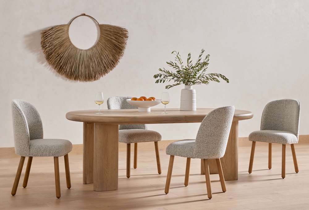 Four Hands - Haiden - Jaylen Extension Dining Table-Yucca Oak - 225955-001 veiw 8