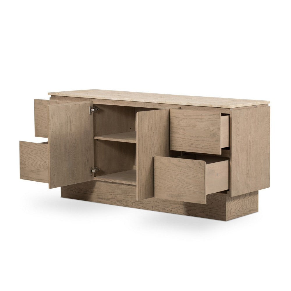Four Hands - Haiden - Jaylen Sideboard - Yucca Oak - 225939-001_CLOSEOUT view 5