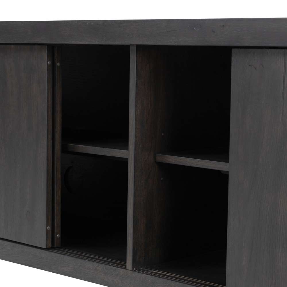 Four Hands - Haiden - Laredo Media Console-Smoked Black Veneer - 235943-001 veiw 4