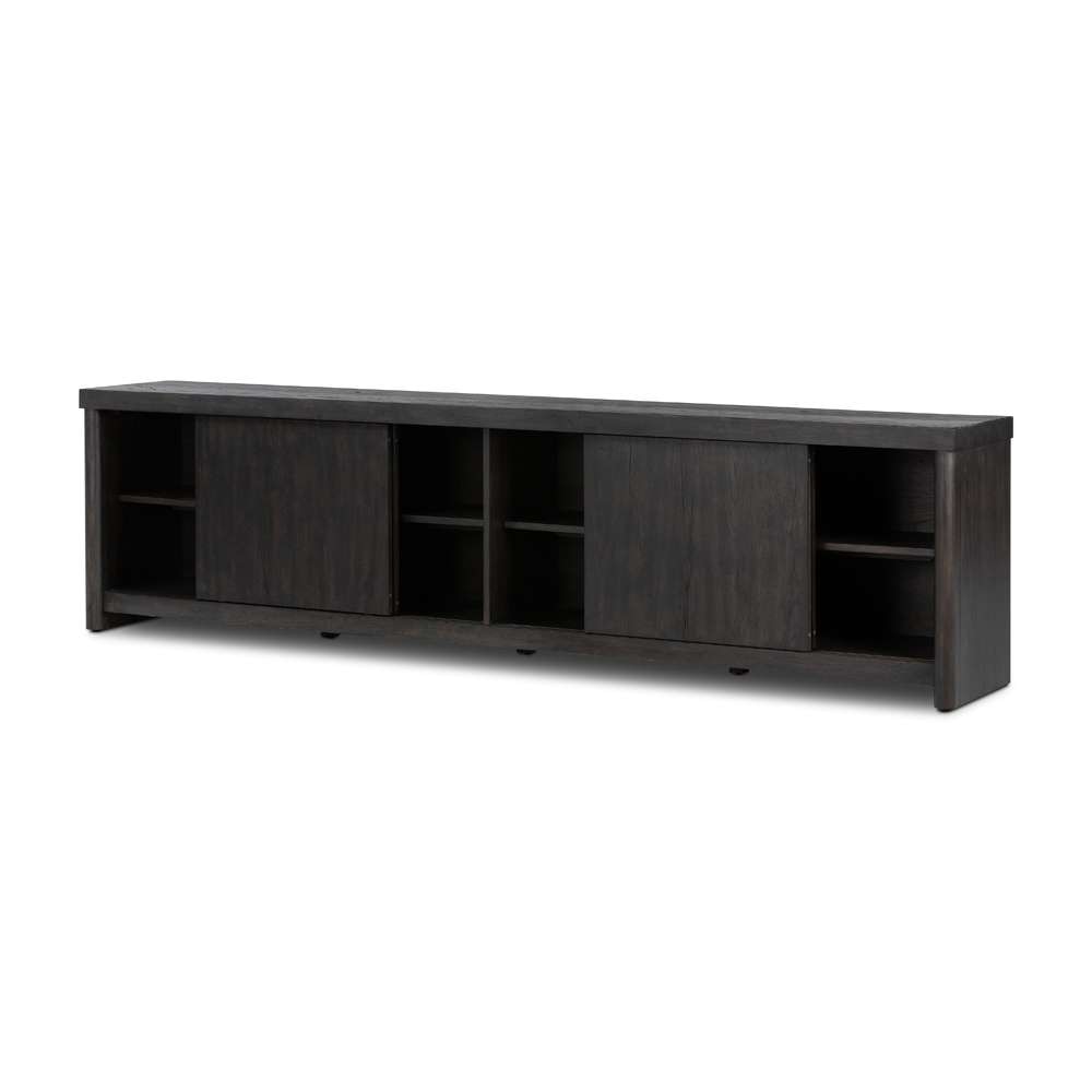Four Hands - Haiden - Laredo Media Console-Smoked Black Veneer - 235943-001 veiw 7