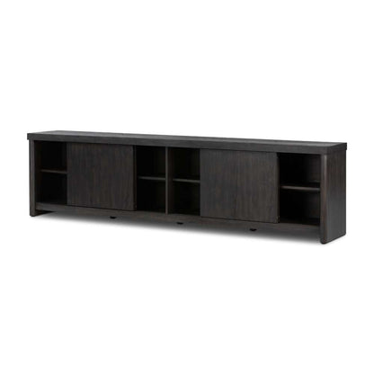 Four Hands - Haiden - Laredo Media Console-Smoked Black Veneer - 235943-001 veiw 7