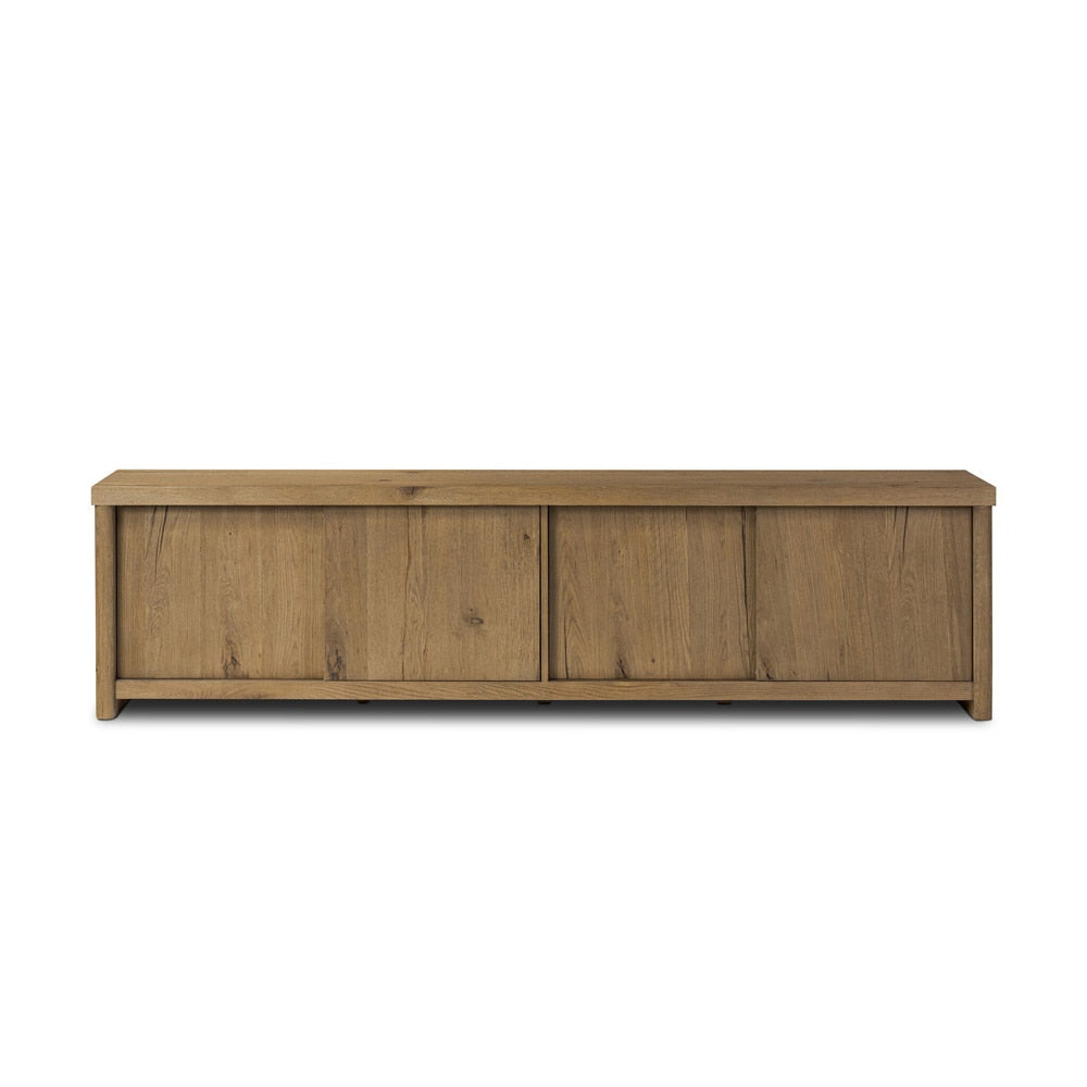 Four Hands - Haiden - Laredo Media Console - Worn Oak - 235943-002 veiw 2