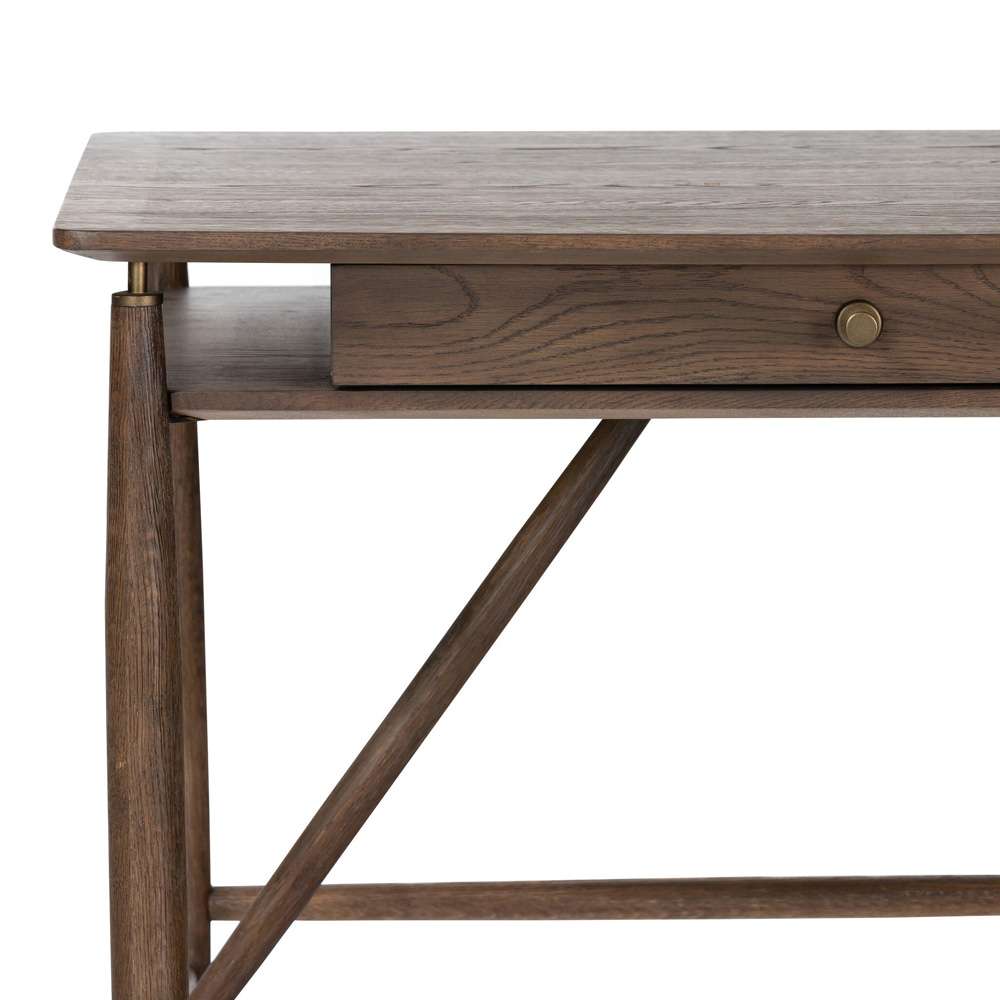 Four Hands - Haiden - Markia Desk - Aged Oak - 233749-001 veiw 3