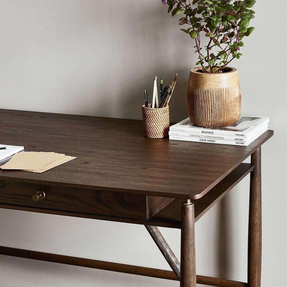 Four Hands - Haiden - Markia Desk - Aged Oak - 233749-001 veiw 4