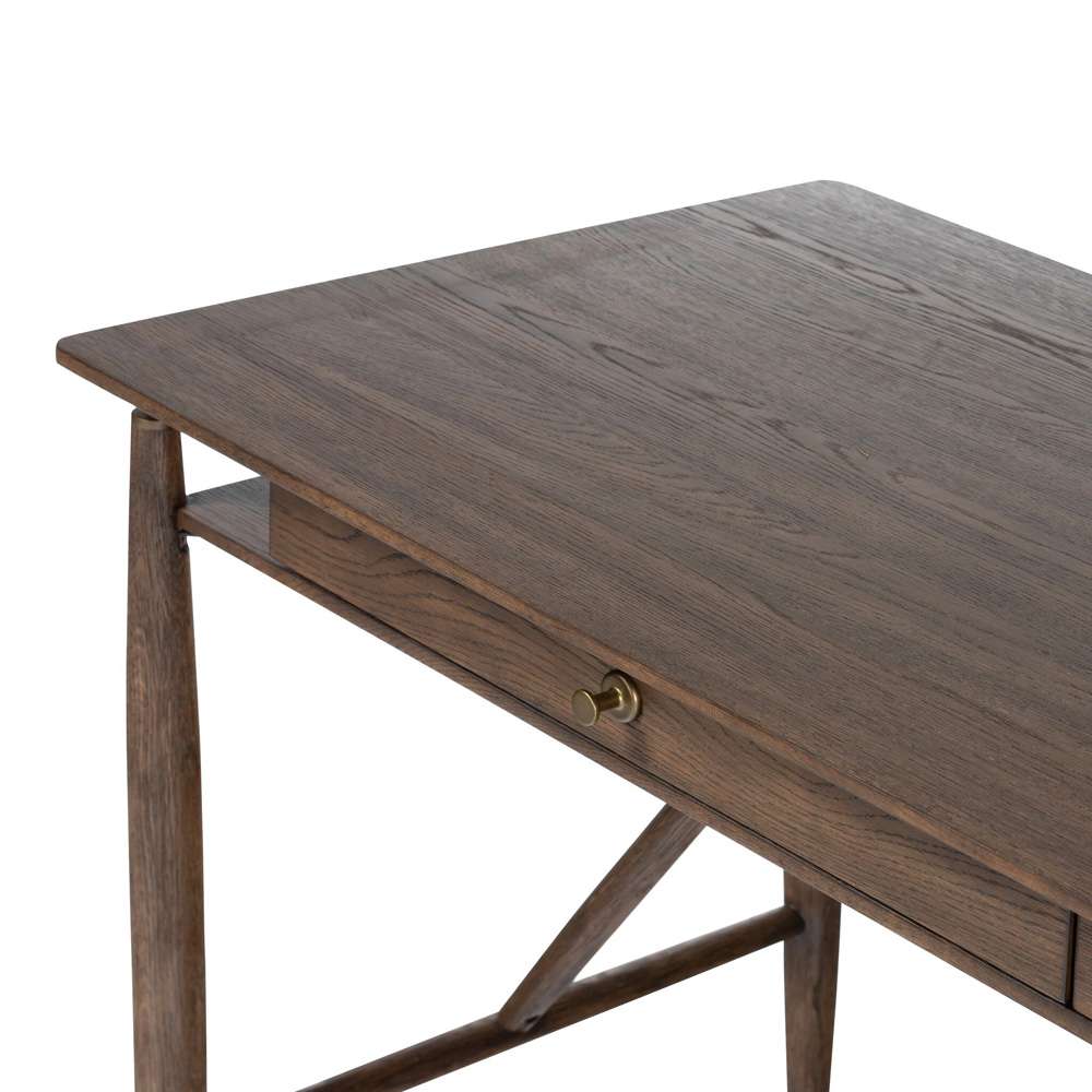 Four Hands - Haiden - Markia Desk - Aged Oak - 233749-001 veiw 5