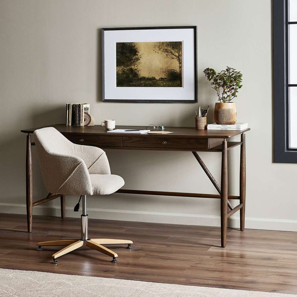 Four Hands - Haiden - Markia Desk - Aged Oak - 233749-001 veiw 11