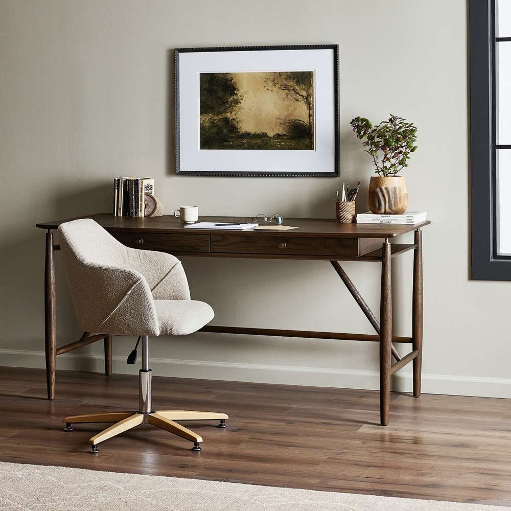 Four Hands - Haiden - Markia Desk - Aged Oak - 233749-001 veiw 12