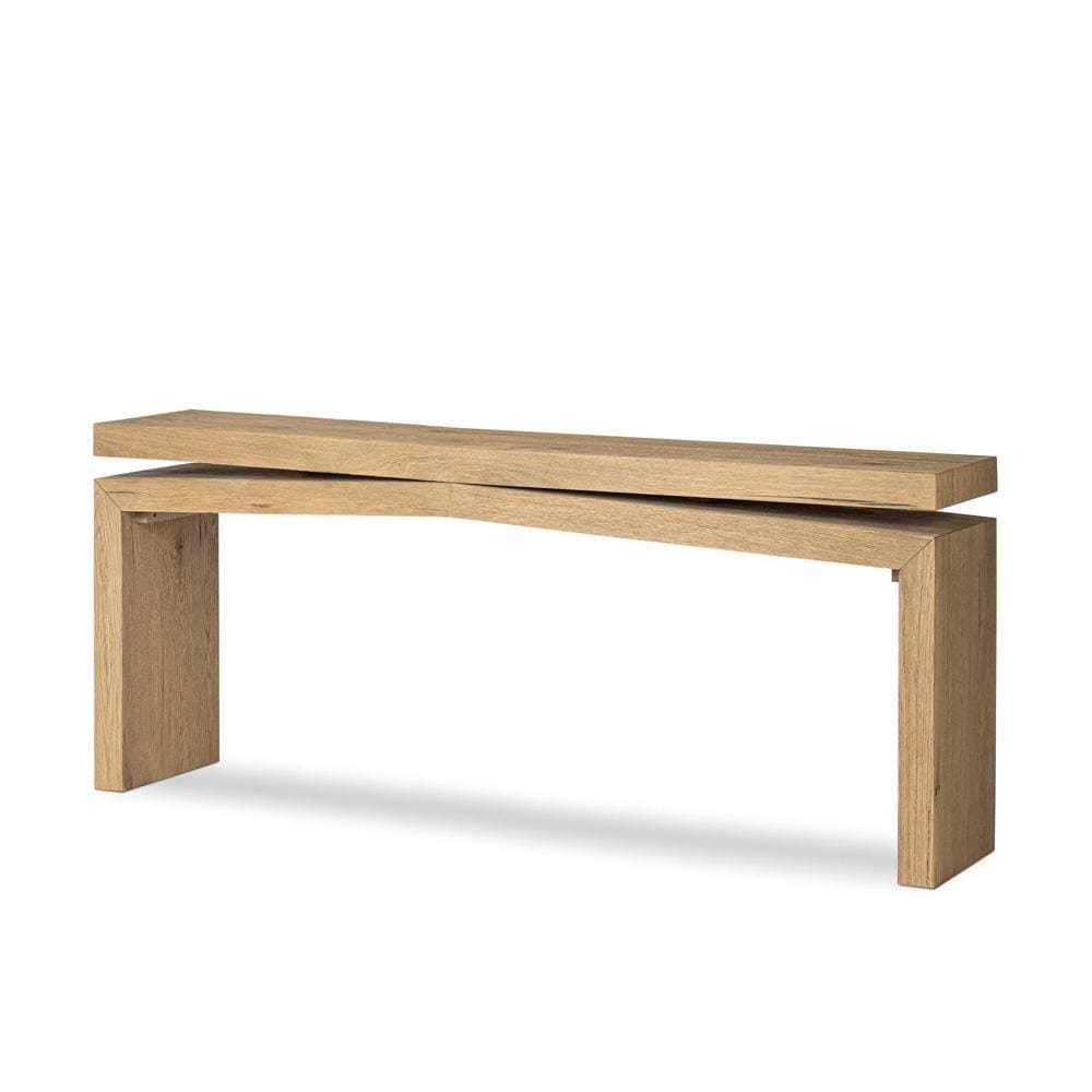 Four Hands - Haiden - Matthes Console Table - 79in - Worn Oak Veneer - 107936-012 veiw 1