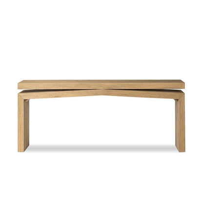 Four Hands - Haiden - Matthes Console Table - 79in - Worn Oak Veneer - 107936-012 veiw 2
