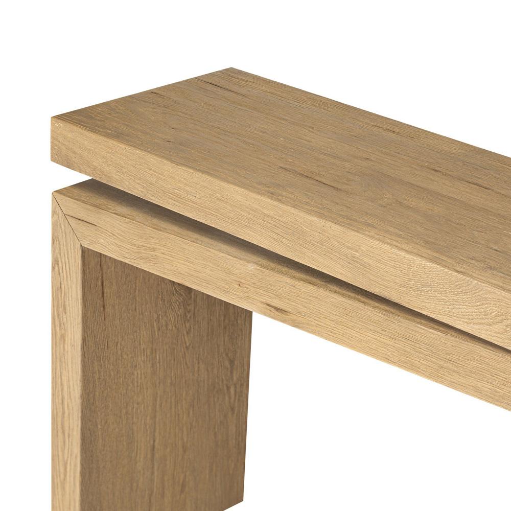 Four Hands - Haiden - Matthes Console Table - 79in - Worn Oak Veneer - 107936-012 veiw 4