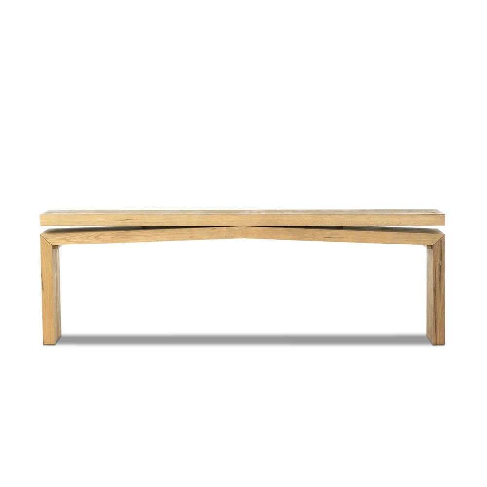 Four Hands - Haiden - Matthes Console Table - 94in - Worn Oak Veneer - 243556-004 veiw 2