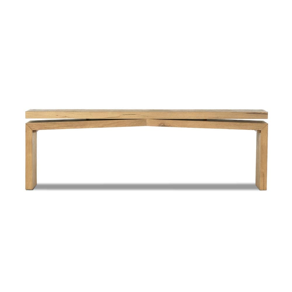 Four Hands - Haiden - Matthes Console Table - 94in - Worn Oak Veneer - 243556-004 veiw 3
