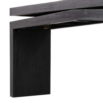Four Hands - Haiden - Matthes Console Table-Aged Black Pine - 107936-009 veiw 5