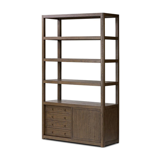 Four Hands - Haiden - Miko Bookcase - Fawn Oak - 243344-001 veiw 1