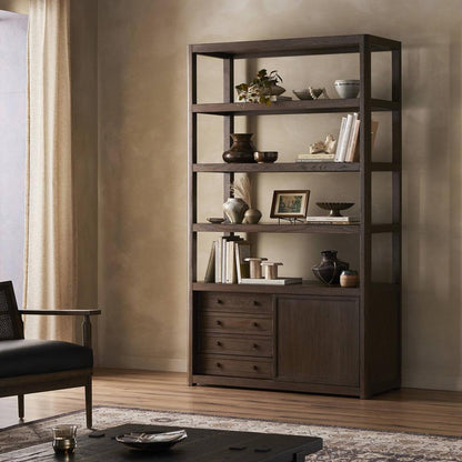 Four Hands - Haiden - Miko Bookcase - Fawn Oak - 243344-001 veiw 11